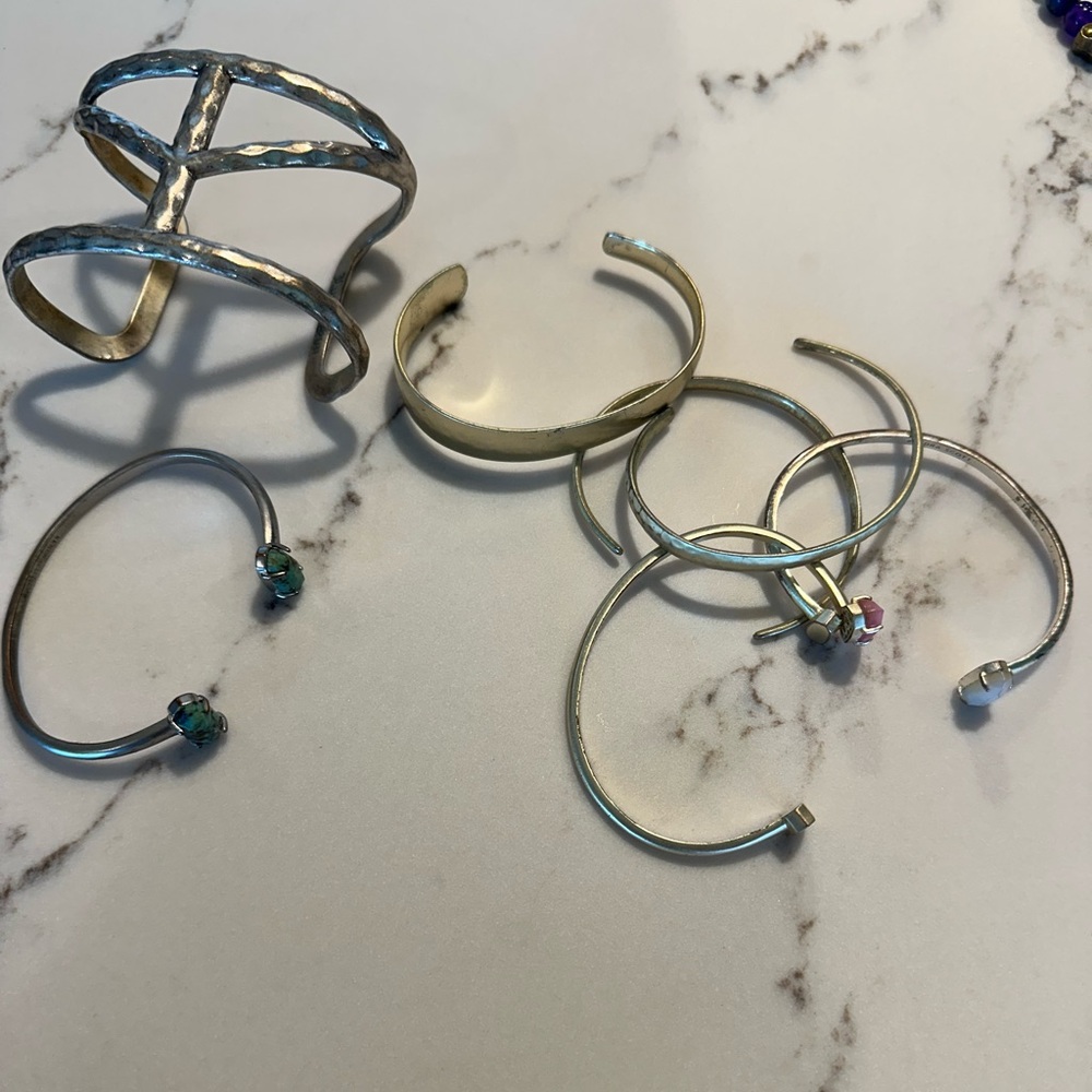 Kendra Scott cuff bracelet bundle
